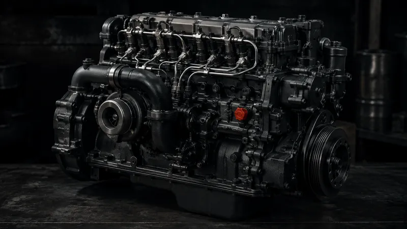 Motor y sistema de combustible